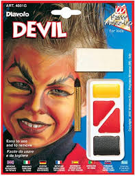 devil makeup kit by widmann 4001g