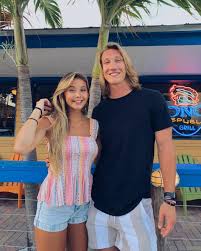 But his girlfriend was returned in front of his house. Clemson Qb Trevor Lawrence And Girlfriend Restart New Fundraiser Sports Gossip