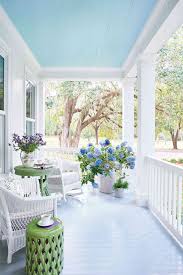 blue paint colors for porch ceilings