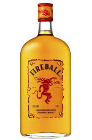 fireball liqueur with cinnamon and whisky