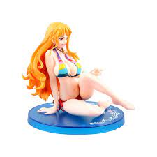 GONGSI ONE PIECE-Nami swimsuit pose Anime Figure creative gift pvc 5.6 inch  (Color : Nami2) : Amazon.co.uk: Toys & Games