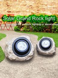Rock Solar Garden Lights 1pc Super