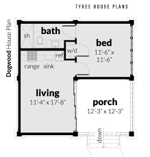 Tiny 1 Bedroom Farm House With Covered