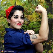 we can do it rosie the riveter costume