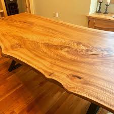 13 Foot Elm Live Edge Table Cannon Hill
