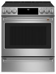 Fault codes are programmed in all electronic range or oven controls. Cafe 30 Slide In Radiant And Convection Electric Range Cces700p2ms1 The Brick
