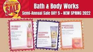 bath body works semi annual day