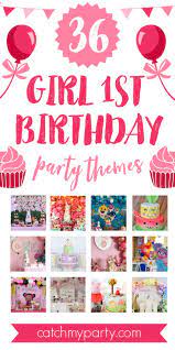 girl 1st birthday themes