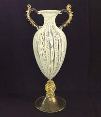 vintage italian murano art glass vase
