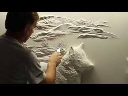 A Few Words From Drywall Sculpture