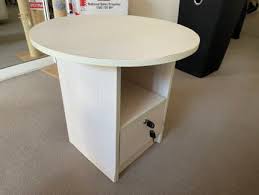 Bed Side Table With Lockable Drawer