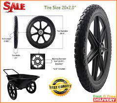 Flat Free 20 Inch Replacement Cart Tire