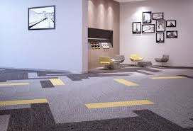 semi glossy pvc flooring carpet tiles