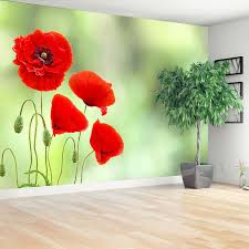 Wallpaper Red Poppies Tulup Co Uk