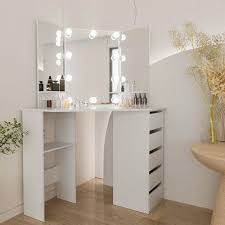 asotin 44 w corner makeup vanity desk