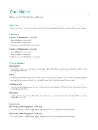 CV Formats and Examples Callback News What Is A Curriculum Vitae How To Write A CV Resume Template  