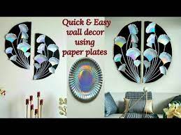 Wall Decor Using Paper Plates