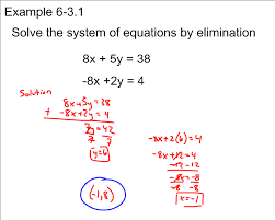6 3 elimination using addition and
