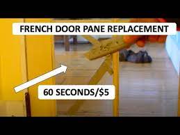 French Door Window Pane In 90 Seconds