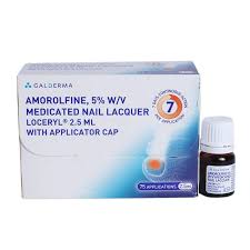 loceryl nail lacquer amorolfine 2 5 ml