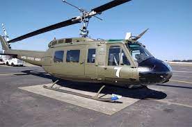 a bell huey helicopter