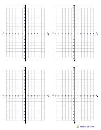Graph Paper Printable Math Graph Paper Free Printable