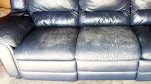 how to re a ed leather couch