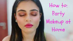 how to do step by step party makeup at