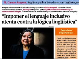 Imponer el lenguaje inclusivo atenta la lógica linguística - CiViCa