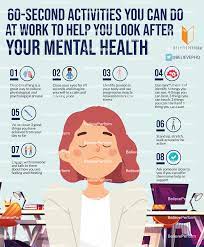 work to look after your mental health