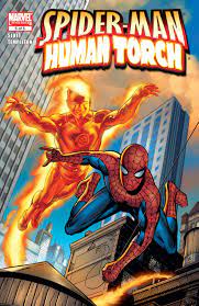 Spider-man/human torch