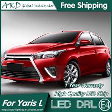 Akd Car Styling For Toyota Yaris Led Drl 2014 2015 New Yaris