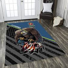 eagle veteran us marine corps rug dingmun