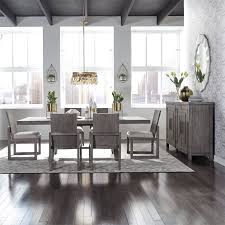 It's all about mixing and matching your décor for a modern twist. Liberty 406 Dr O7trs Modern Farmhouse Dining Room Set With Panel Back Chairs In Charcoal