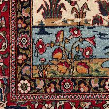 isfahan wool fl persian carpet