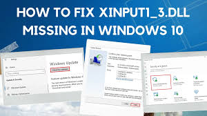 fix xinput1 3 dll is missing in windows 10