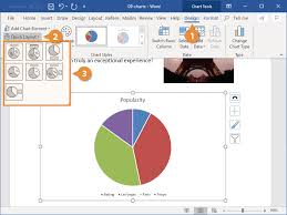 how to make a graph in word custuide