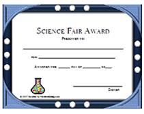 Science Fair Certificate Template Magdalene Project Org