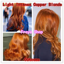 Learn how to use a hair toner for brassiness at home and your hair. Light Intense Copper Blonde Hair Color With Oxidant 8 44 Bob Keratin Permanent Hair Color Shopee Philippines
