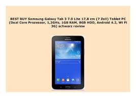 It ships with dolby atmos sound, an s pen, and up to 16 hours of battery life. New Samsung Galaxy Tab 3 7 0 Lite 17 8 Cm 7 Zoll Tablet Pc Dual Co