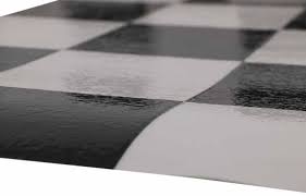 checkerboard vinyl flooring black and