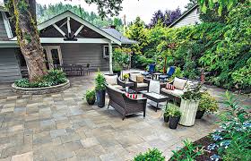 Do it yourself paver patio installation. Take The Fun Outside With A Paver Patio The Seattle Times