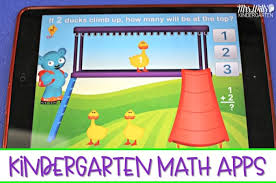 Numbers to 5 in different configurations, math drawings, and expressions. Kindergarten Math Apps To Boost Math Skills For Students