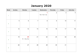 There you have our fully editable 2021 calendar templates in word. Fillable January Calendar 2020 Printable Editable With Notes 1 Free Printable Calendar Templates Free Calendar Template Printable Calendar Template