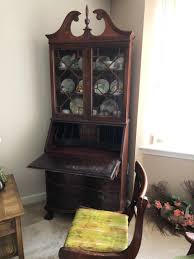 Get the best deals on secretary desk hutch when you shop the largest online selection at ebay.com. Antique Secretary Desk Slant Front With Glass Hutch Includes Chair 1943632795