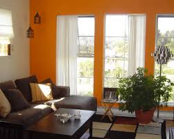 Color Curtains Go With Orange Walls