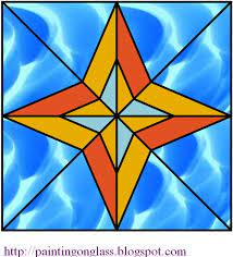 Free Stained Glass Pattern Star