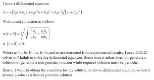 Solution Of Diffeial Equation
