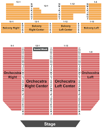 Secrest Auditorium Seating Chart Zanesville