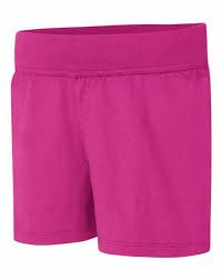 Hanes Ok265 Girls Jersey Short